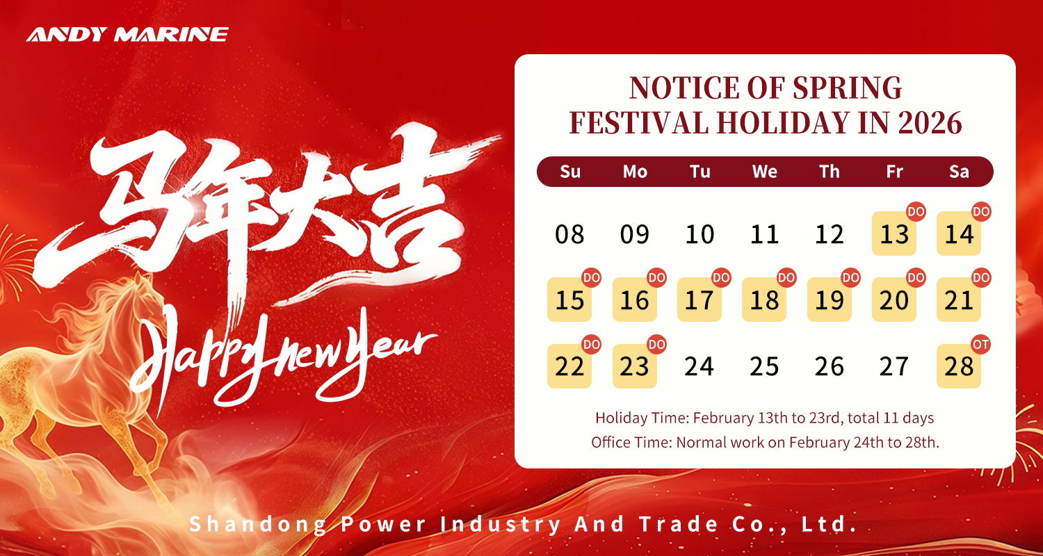 Pemberitahuan Libur Tahun Baru Imlek Andy Marine