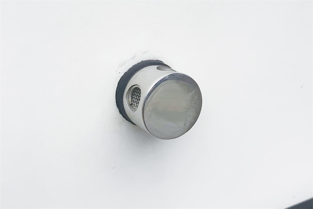 Ventilasi Tangki 90 Derajat Baja Tahan Karat 316