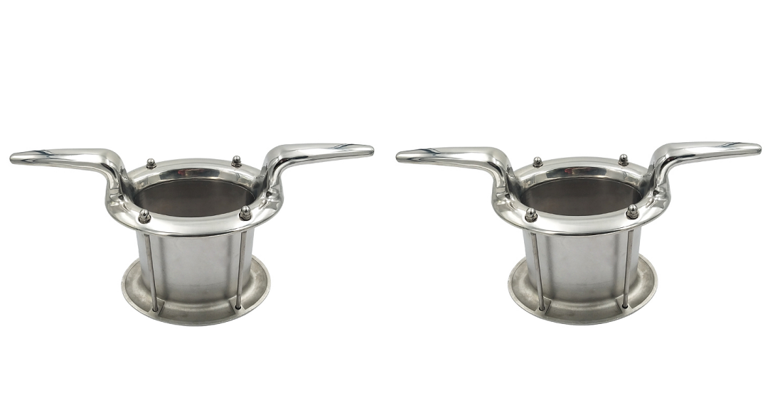 Pipa Hawse Oval Stainless Steel 316 Dengan Cleat
