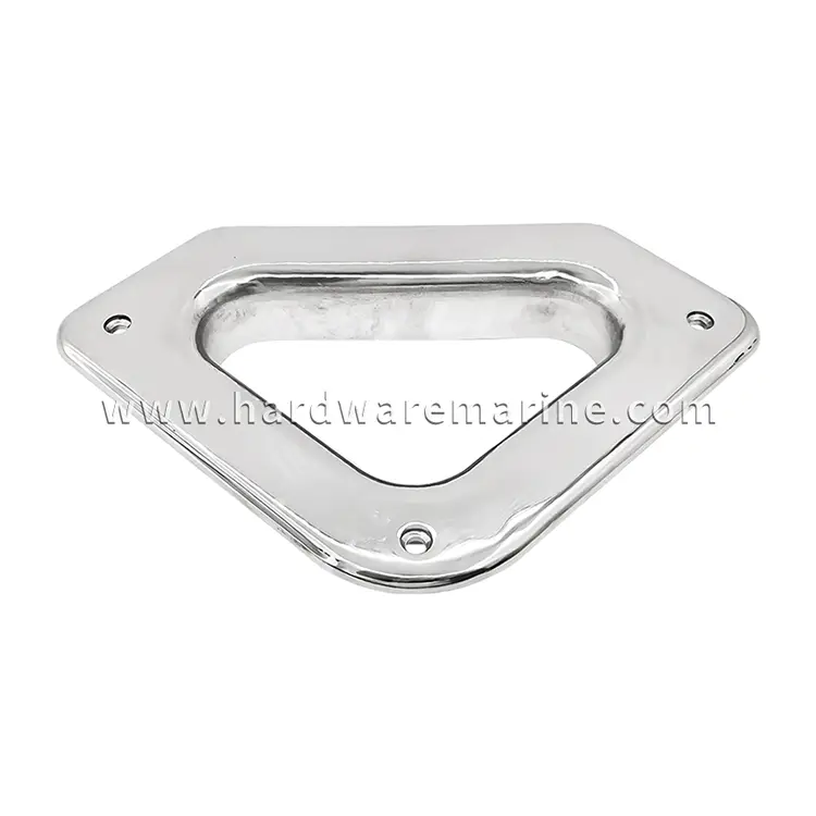 316 lubang fairlead segitiga marinir stainless steel