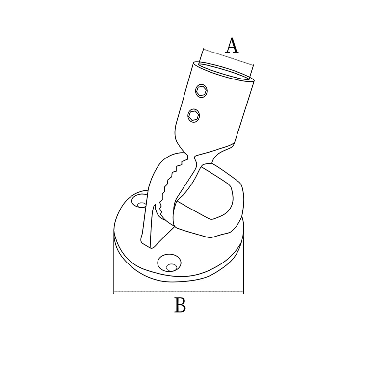 ABS Plastic Marine Thru Hull Fitting