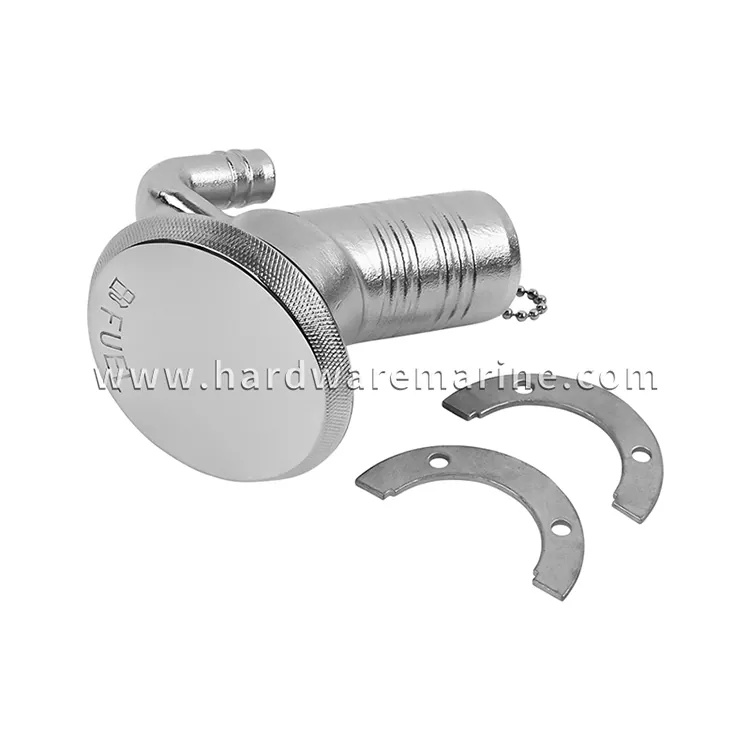 Pengisi Dek Bersudut Stainless Steel Marine 316 dengan Ventilasi Terintegrasi