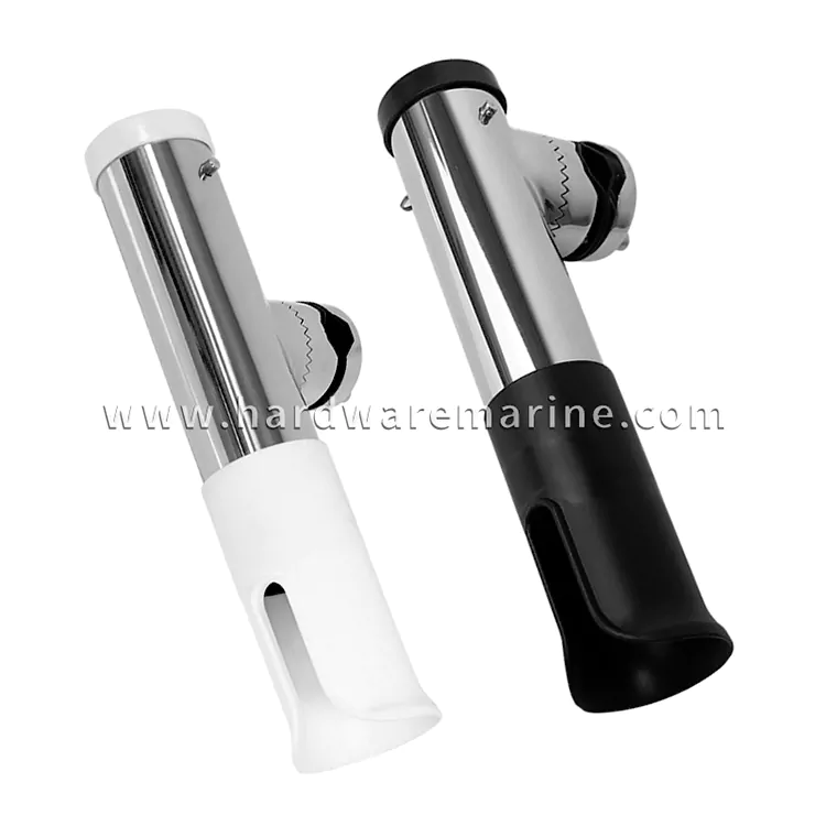 Penahan batang penjepit kelautan stainless steel dengan insert karet